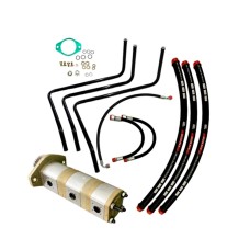 Bomba Hidráulica Tripla Aplicável Colheitadeira New Holland - 47441313