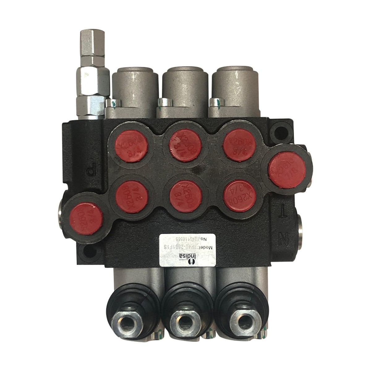 Comando Hidráulico Monobloco 40 Litros 3 Alavancas - 3P40-2501F1S Comando Hidráulico Monobloco 40 Litros 3 Alavancas - 3P40-2501F1S