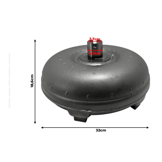 Conversor De Torque Aplicável Retroescavadeiras Case - 1995135C1