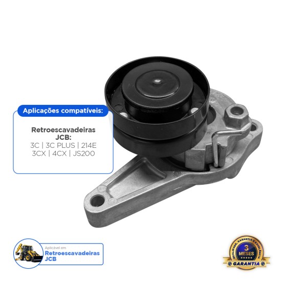 Tensor Da Correia Motor Aplicável Jcb - 32008651