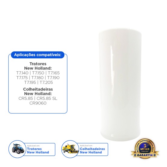Filtro Óleo Hidráulico Aplicável New Holland - 48028736