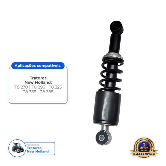 Amortecedor da Cabine Aplicável New Holland T8 - 51641090