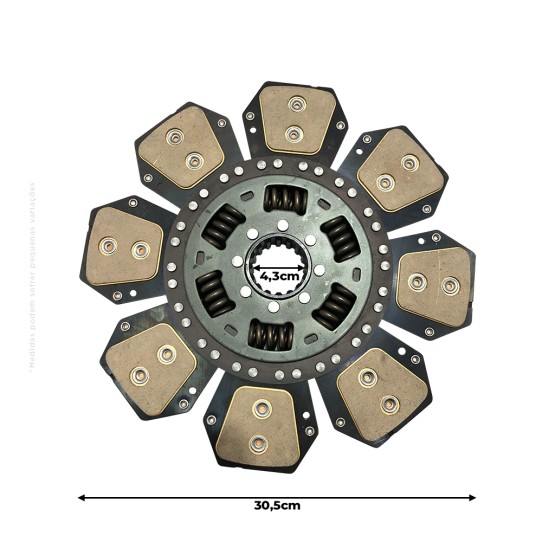 Disco Embreagem Aplicável Trator New Holland - 5189825