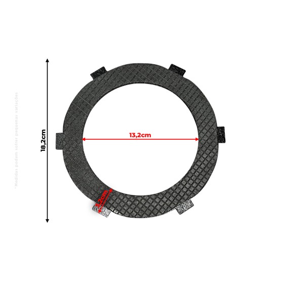 Disco Fricção Embreagem Aplicável New Holland - 5198090