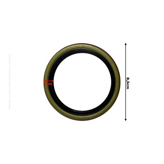 Retentor Do Eixo Da Roda Aplicável Bobcat - 6658228