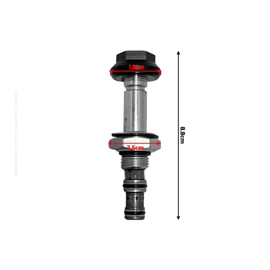 Válvula Solenoide Controle Aplicável Bobcat - 6667687