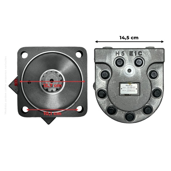 Motor Hidráulico Tração Aplicável Minicarregadeiras Bobcat - 7499819