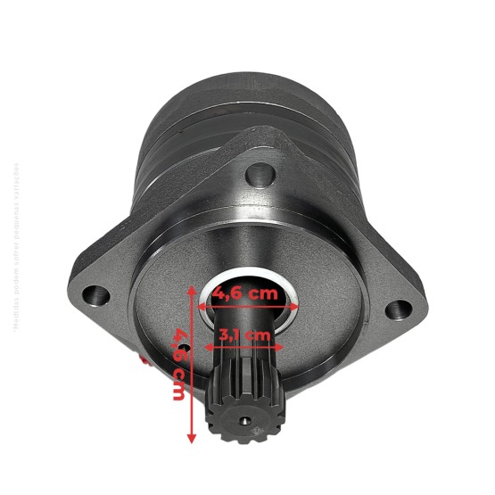 Motor Hidráulico Tração Aplicável Minicarregadeiras Bobcat - 7499819