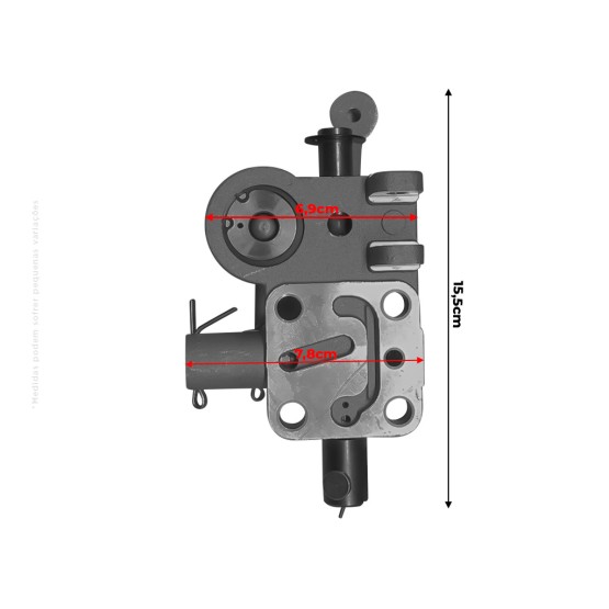 Válvula Tomada Força Aplicável New Holland - D5nnn700a