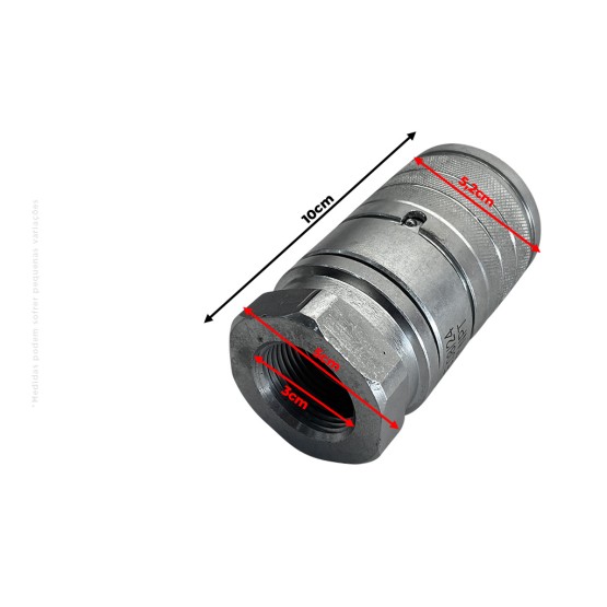 Conector De Aço Aplicável Máquinas Case New Holland - 87310813