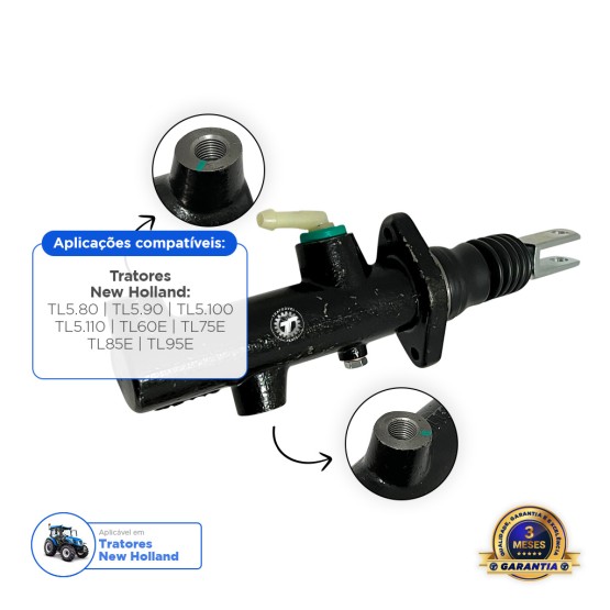 Cilindro Mestre Freio Aplicável New Holland - 87354681