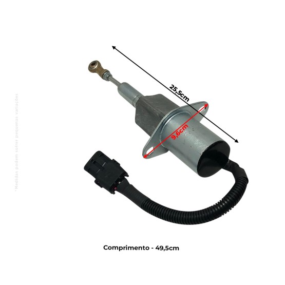 Solenoide De Parada 12v Aplicável Colheitadeira New Holland TC5090 - 87420950