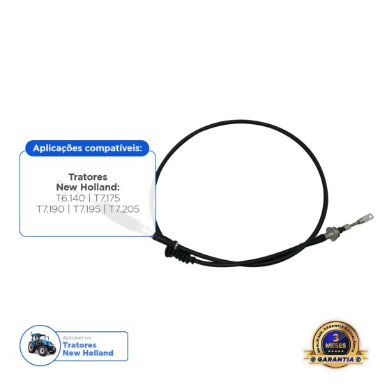 Cabo Controle Remoto Aplicável Tratores New Holland - 92159481