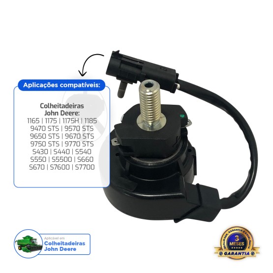 Porta Escovas Aplicável Colheitadeiras John Deere - AH161012