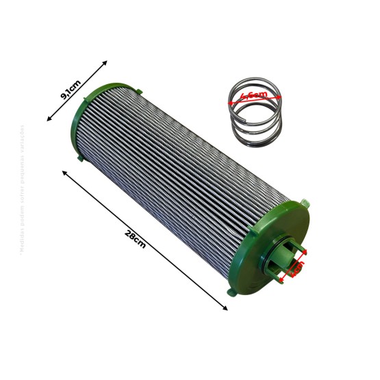 Filtro Óleo Hidráulico Aplicável John Deere - Al169573