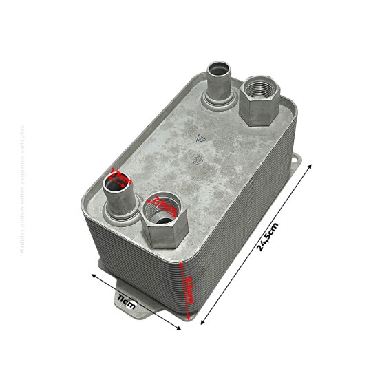 Resfriador De Óleo Aplicável Retroescavadeiras John Deere - AT349656