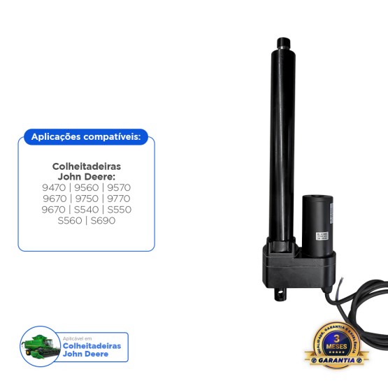 Atuador Do Picador Aplicável Colheitadeiras John Deere - AXE23606