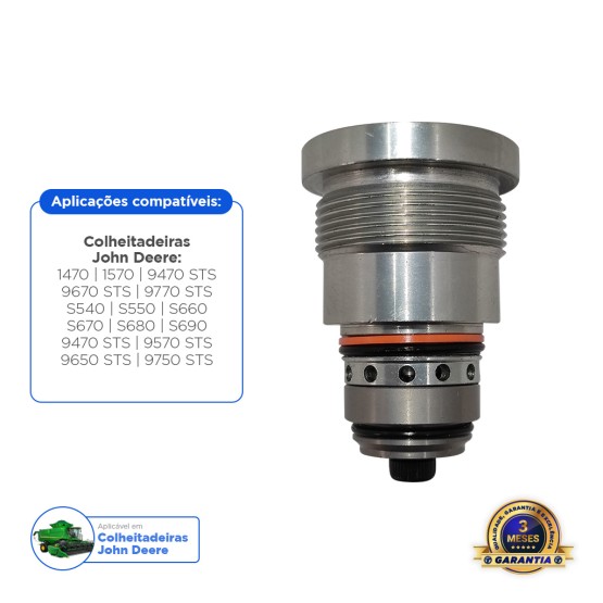 Engate Rápido Aplicável Colheitadeiras John Deere - AXE49949