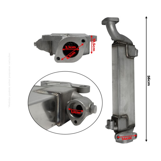 Trocador De Calor Aplicável John Deere - Dz101012