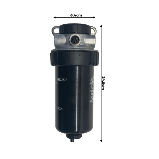 Filtro de Combustível Aplicável Tratores John Deere - RE525802