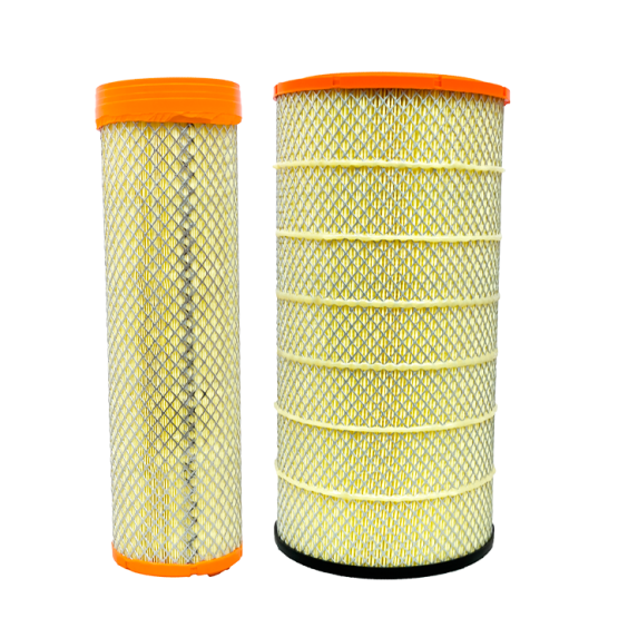 Kit Filtro De Ar Aplicável Colheitadeira New Holland - 84120624 / 84120625