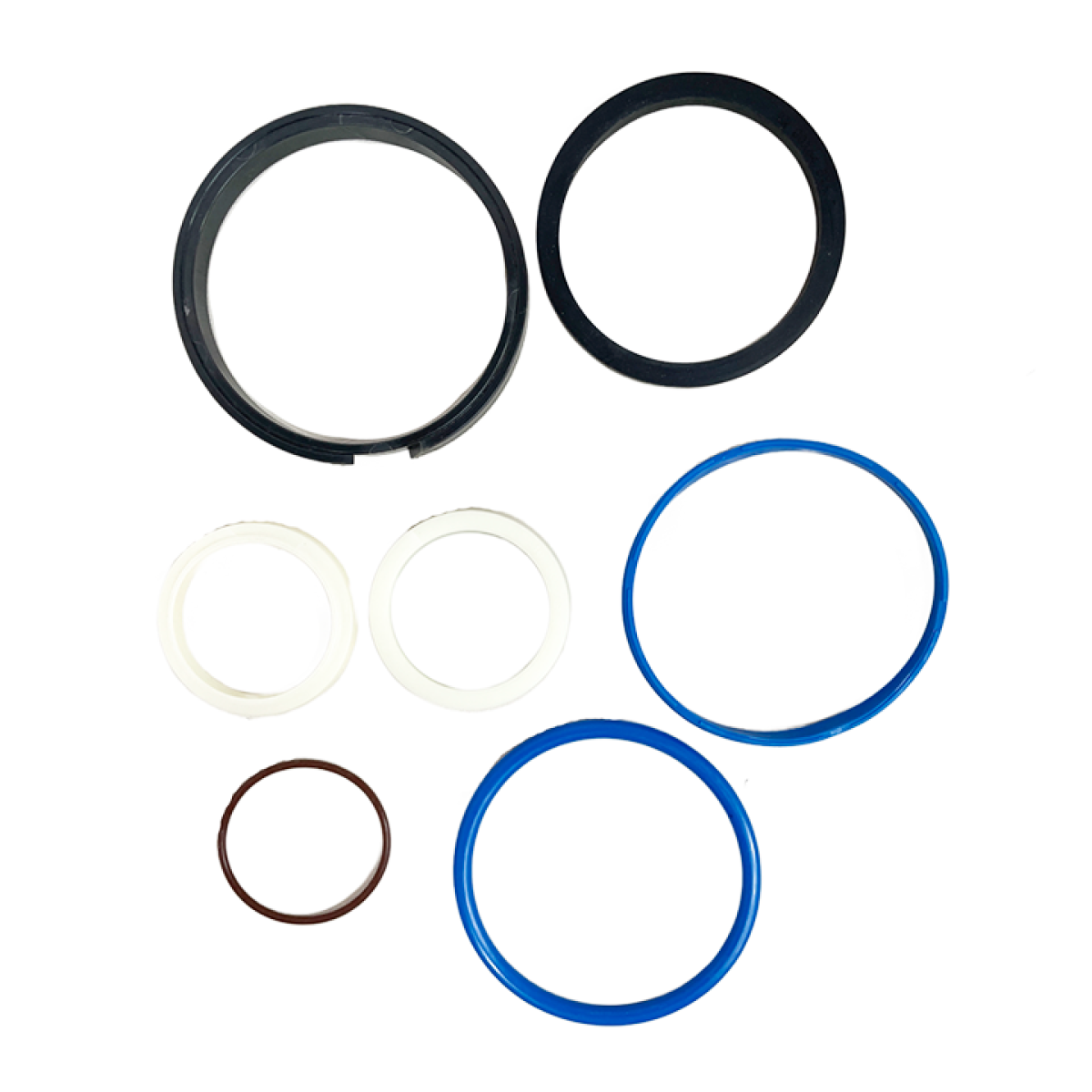Kit Reparo Do Cilindro De Inclinação Dianteira Aplicável Retroescavadeira JCB - 991/20021 Kit Reparo Do Cilindro De Inclinação Dianteira Aplicável Retroescavadeira JCB - 991/20021