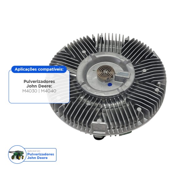 Embreagem Viscosa Sem Chicote Aplicável John Deere - Re577314