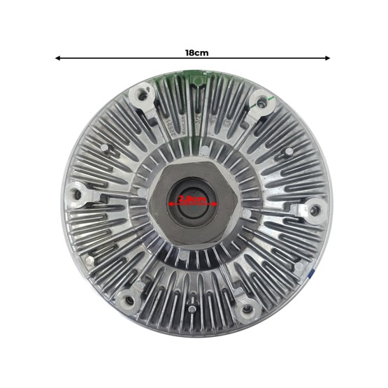 Embreagem Viscosa Sem Chicote Aplicável John Deere - Re577314