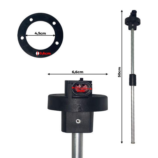 Boia Nível Combustível Aplicável Trator New Holland - 48030120