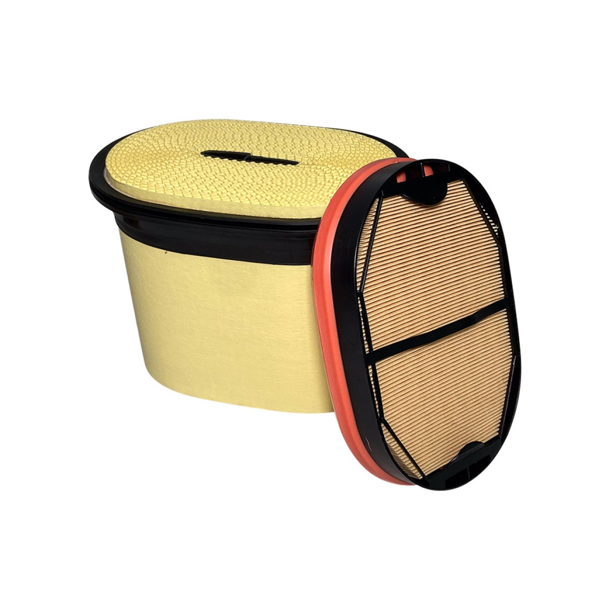 Filtro de Ar Aplicável Retroescavadeiras Caterpillar - 2277448 / 2277449 Filtro de Ar Aplicável Retroescavadeiras Caterpillar - 2277448 / 2277449