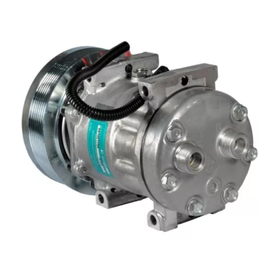 Compressor do Ar Condicionado Aplicável New Holland - 48058423