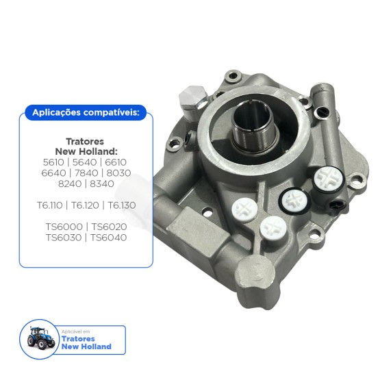Bomba Hidráulica Aplicável Tratores New Holland - 81871528