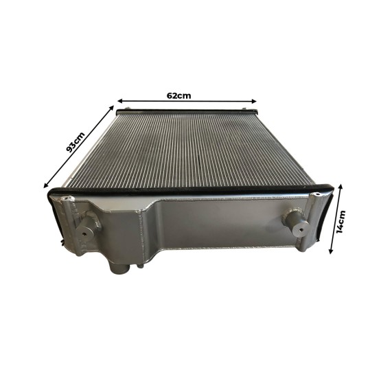 Radiador De Água Aplicável Tratores New Holland - 84249173