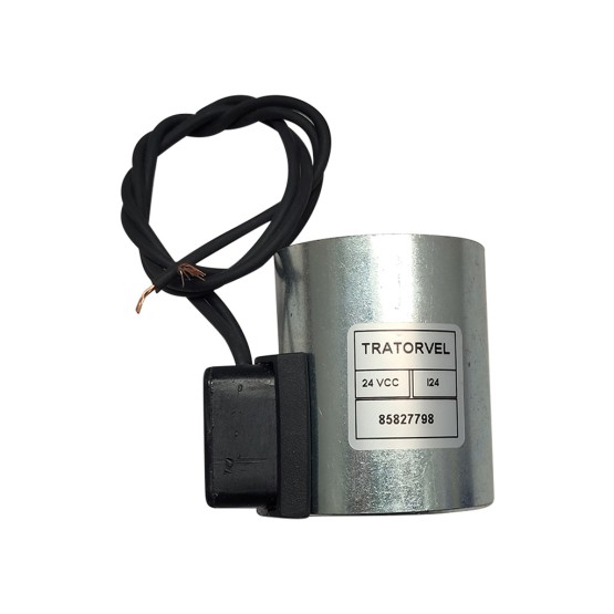 Bobina Do Solenoide 24v Aplicável New Holland - 85827798