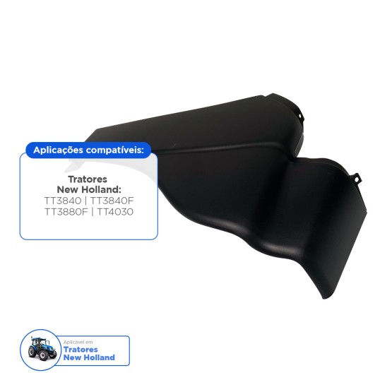 Painel Plástico Lateral Le Aplicável Tratores New Holland - 87390959