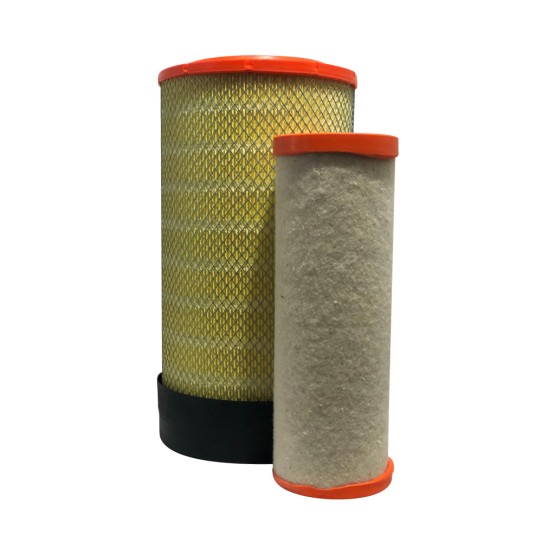 Kit Filtros de Ar Interno/Externo Aplicável Trator New Holland - 87636412 / 84465108 