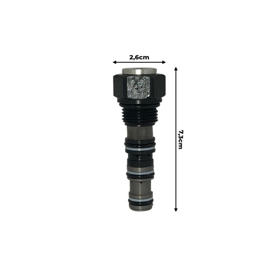 Válvula Solenoide Retenção Aplicável Colheitadeiras John Deere - Ah205583