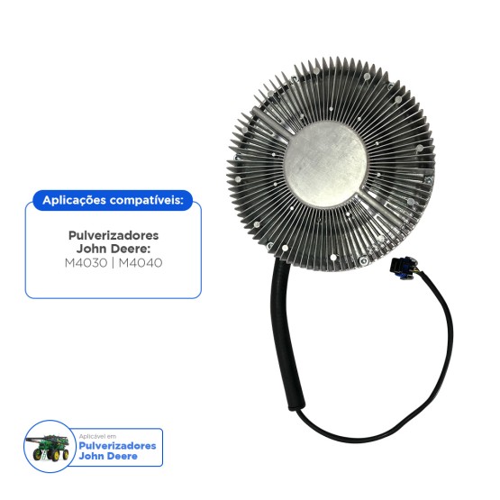 Embreagem Viscosa Aplicável Pulverizador John Deere - RE577314