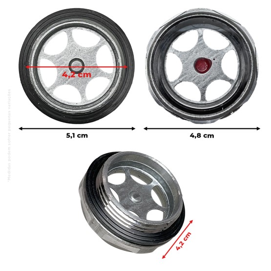 Visor De Nível Do Óleo Aplicável Retroescavadeira JCB - 12308053