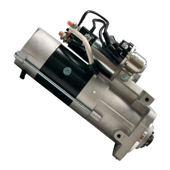 Motor De Partida 24v Aplicável Carregadeira e Motoniveladora Volvo - 20900793