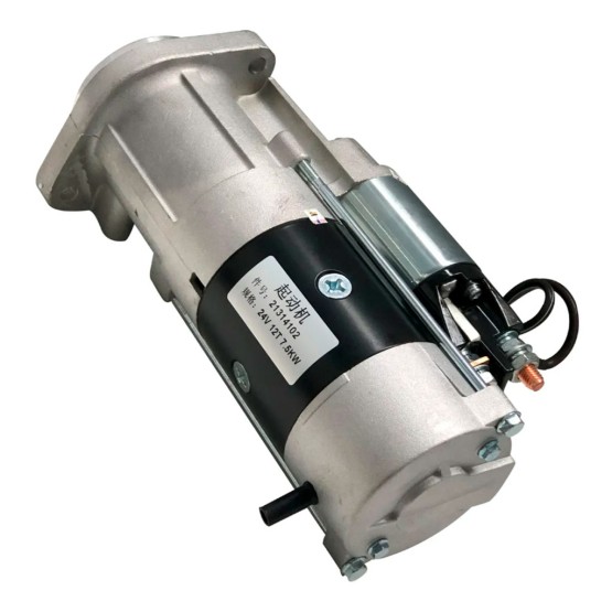 Motor De Partida 24v Aplicável Carregadeira e Motoniveladora Volvo - 20900793