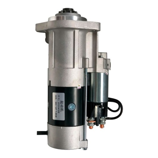 Motor De Partida 24v Aplicável Carregadeira e Motoniveladora Volvo - 20900793