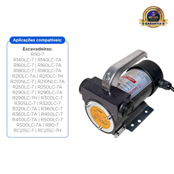 Bomba De Combustível Aplicável Escavadeira Hyundai - 21N620311