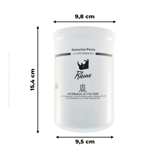 Filtro Óleo Transmissão Aplicável Retroescavadeira Case - 254686A2