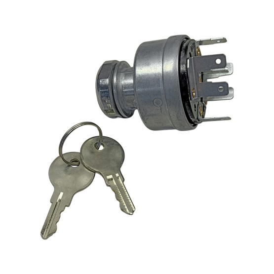 Chave de Partida Ignição Aplicável Máquinas Case - 282775A1