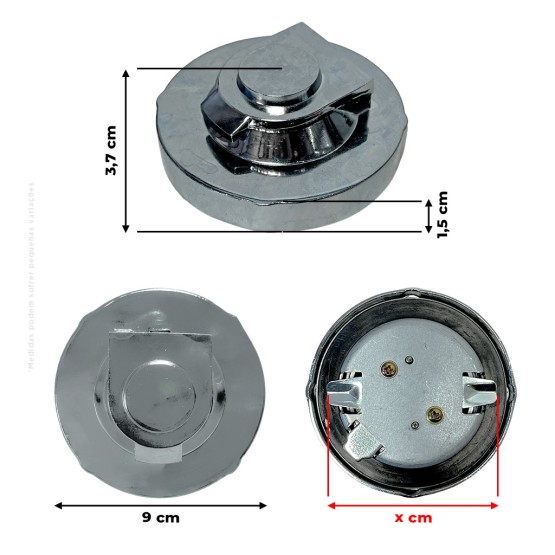 Tampa Do Tanque De Combustível Aplicável Escavadeira Hyundai - 31Q402130