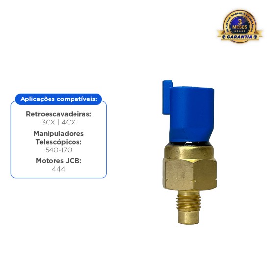 Sensor De Pressão De Temperatura De Água Do Motor Aplicável Retroescavadeira JCB - 320/A4901