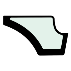 Vidro Da Porta Inferior Direita Aplicável Retroescavadeira Jcb - 334/Y0834