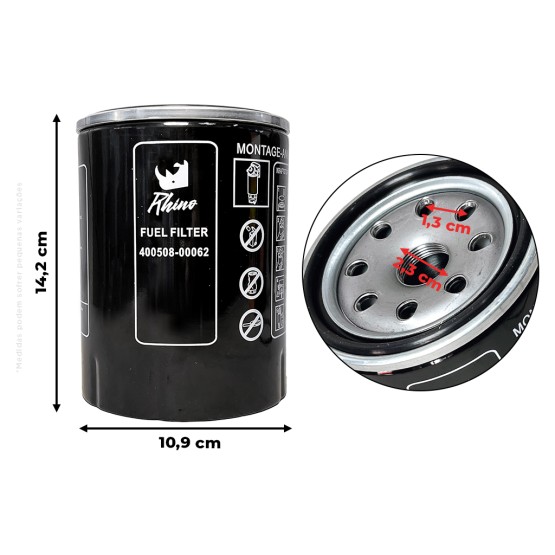 Filtro De Combustível Aplicável Escavadeira Doosan - 40050800062