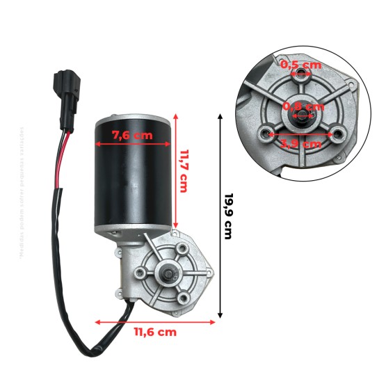 Motor Variador Aplicável Colheitadeira New Holland - 410448